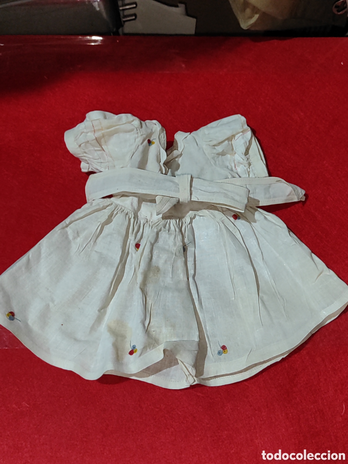 Vestidos mu&ntilde;eca espa&ntilde;ola cl&aacute;sica: Original vestido r&iacute;gido o almidonado para Mariquita P&eacute;rez Cayetana o similar