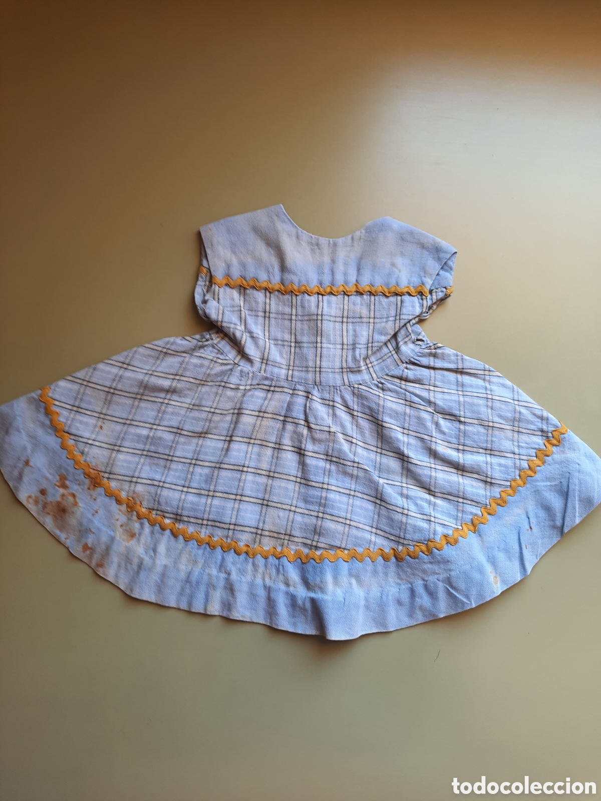 Vestidos mu&ntilde;eca espa&ntilde;ola cl&aacute;sica: Antiguo vestido mu&ntilde;eca a&ntilde;os 50