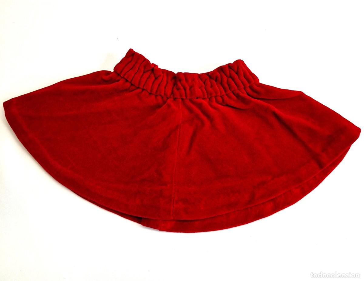Vestidos mu&ntilde;eca espa&ntilde;ola cl&aacute;sica: FALDA PARA MU&Ntilde;ECA ANTIGUA, ( medidas cintura 14 cm y largo 15 cm).