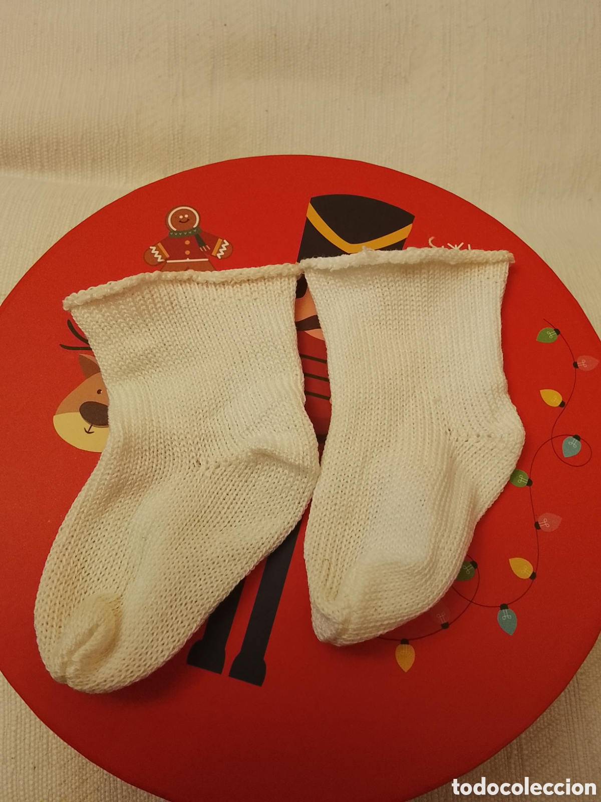 Vestidos mu&ntilde;eca espa&ntilde;ola cl&aacute;sica: Calcetines de mu&ntilde;eca Pierina .