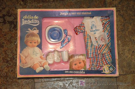 Vestidos mu&ntilde;ecas espa&ntilde;olas: CONJUNTO EL D&Iacute;A DE LAVADITO - Foto 1
