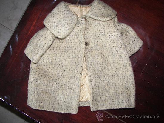 Vestidos mu&ntilde;ecas espa&ntilde;olas: abrigo mu&ntilde;eca - Foto 1