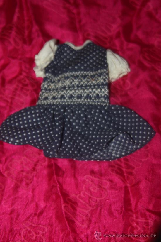Vestidos muñecas españolas: vestido lesly de los 70