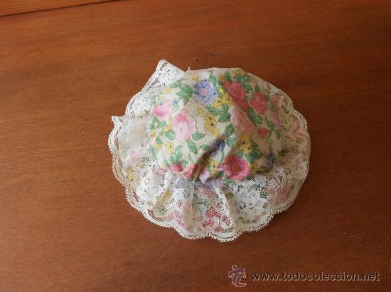 Vestidos mu&ntilde;ecas espa&ntilde;olas: GORRITO DE MU&Ntilde;ECA SIN IDENTIFICAR - Foto 3