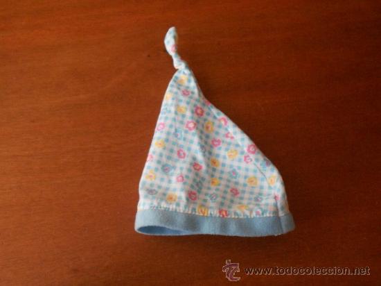 Vestidos mu&ntilde;ecas espa&ntilde;olas: GORRITO DE DORMIR DE MU&Ntilde;ECO SIN IDENTIFICAR - Foto 2