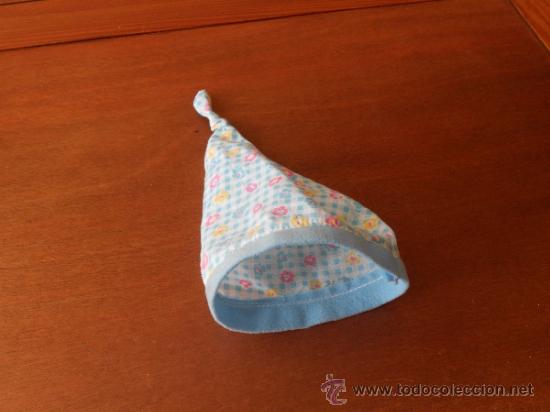 Vestidos mu&ntilde;ecas espa&ntilde;olas: GORRITO DE DORMIR DE MU&Ntilde;ECO SIN IDENTIFICAR - Foto 1