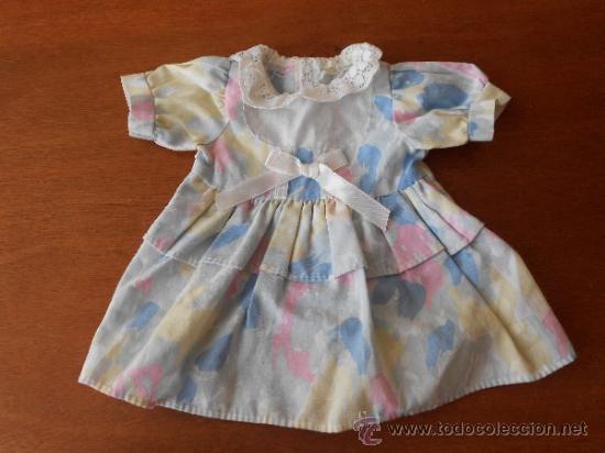 Vestidos mu&ntilde;ecas espa&ntilde;olas: VESTIDO DE MU&Ntilde;ECA SIN IDENTIFICAR - Foto 1