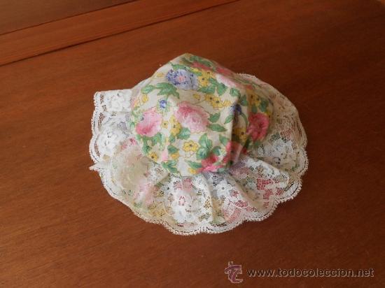 Vestidos mu&ntilde;ecas espa&ntilde;olas: GORRITO DE MU&Ntilde;ECA SIN IDENTIFICAR - Foto 1