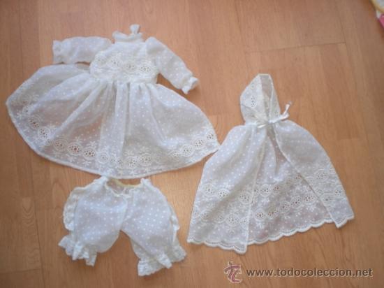 Vestidos mu&ntilde;ecas espa&ntilde;olas: DELICADO CONJUNTO PARA MU&Ntilde;ECA - Foto 1