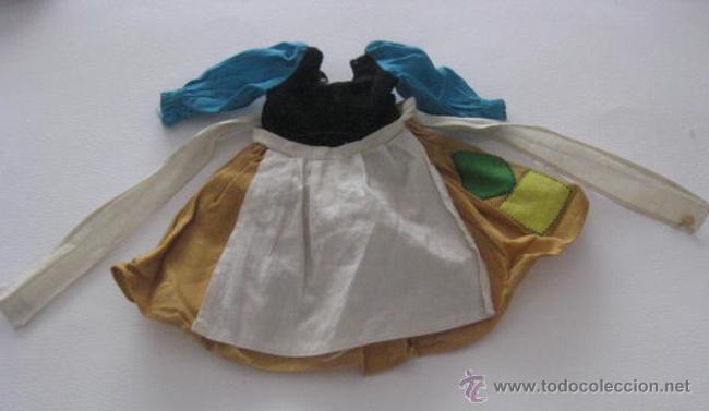 Vestidos mu&ntilde;ecas espa&ntilde;olas: TRAJE DE CENICIENTA, DE LA MU&Ntilde;ECA NANCY. - Foto 1
