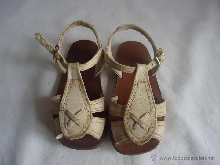 Vestidos Mu&ntilde;ecas Espa&ntilde;olas: ANTIGUOS ZAPATOS O SANDALIAS DE NI&Ntilde;A PARA MU&Ntilde;ECA