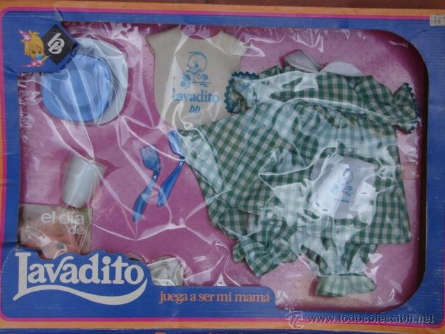 Vestidos mu&ntilde;ecas espa&ntilde;olas: CONJUNTO PARA LAVADITO - BB - Foto 1