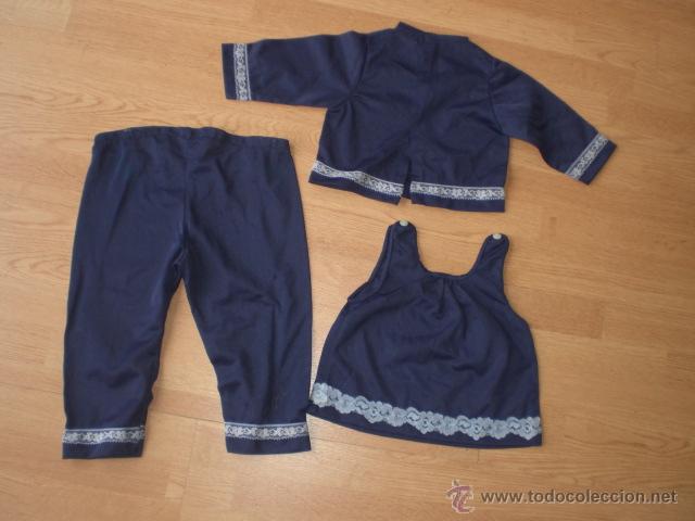 Vestidos mu&ntilde;ecas espa&ntilde;olas: CONJUNTO TRIPLE PARA DORMIR PARA MU&Ntilde;ECAS - Foto 2