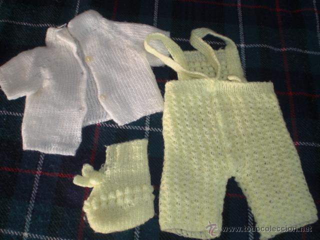 Vestidos mu&ntilde;ecas espa&ntilde;olas: CONJUNTO DE PUNTO PARA MU&Ntilde;ECO - Foto 1