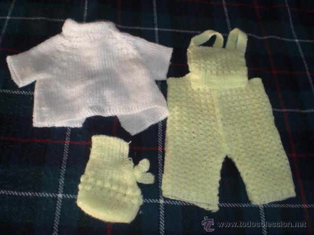Vestidos mu&ntilde;ecas espa&ntilde;olas: CONJUNTO DE PUNTO PARA MU&Ntilde;ECO - Foto 2