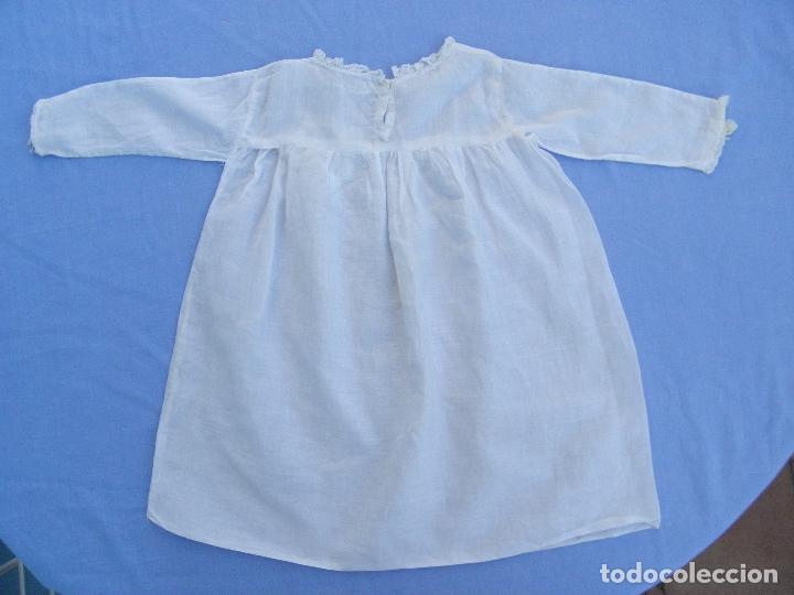 Vestidos mu&ntilde;ecas espa&ntilde;olas: Fald&oacute;n blanco antiguo de mu&ntilde;eco - Foto 3