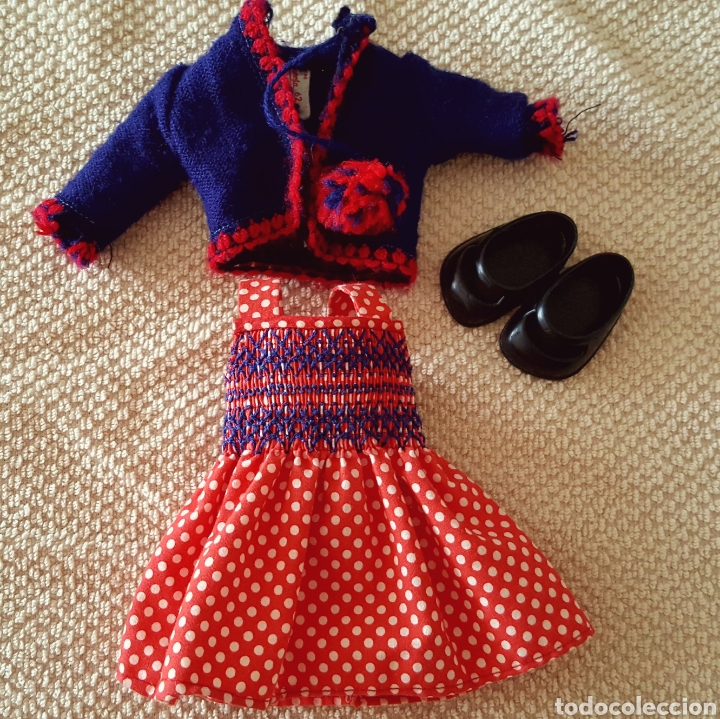 Vestidos mu&ntilde;ecas espa&ntilde;olas: LESLY CONJUNTO IGUELDO COMPLETO - Foto 1
