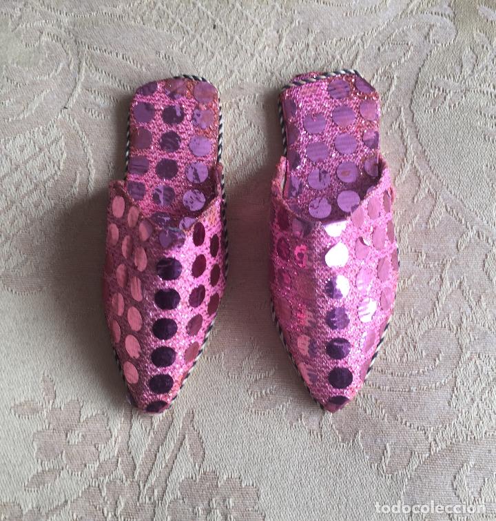Vestidos mu&ntilde;ecas espa&ntilde;olas: CURIOSAS BABUCHAS PARA MU&Ntilde;ECA - Foto 3