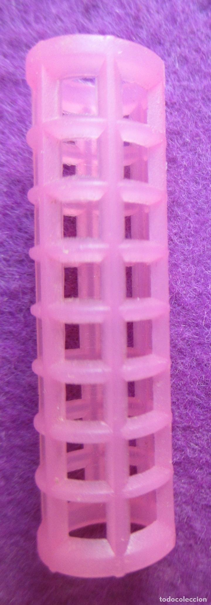 Vestidos mu&ntilde;ecas espa&ntilde;olas: RULO ROSA MU&Ntilde;ECA, MIDE 4,5 CM - Foto 1