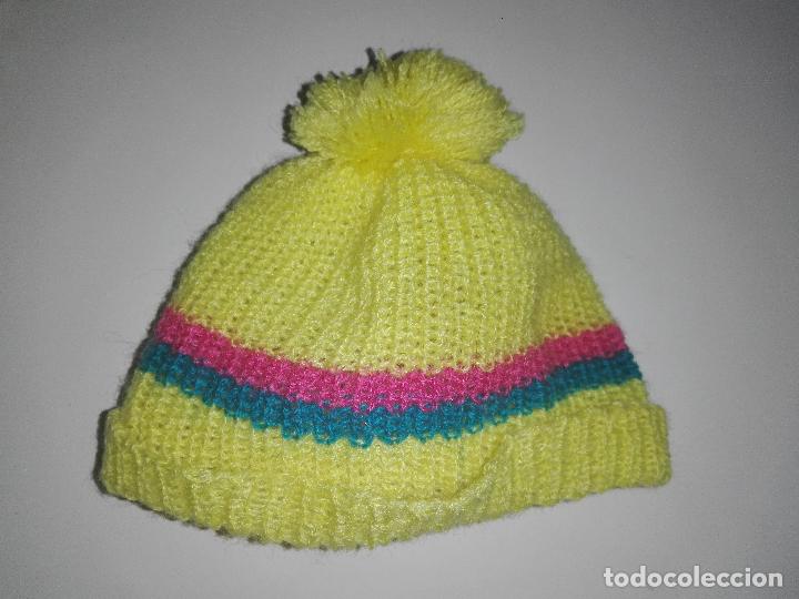 Vestidos mu&ntilde;ecas espa&ntilde;olas: Gorro tama&ntilde;o mu&ntilde;eca nancy - Foto 1