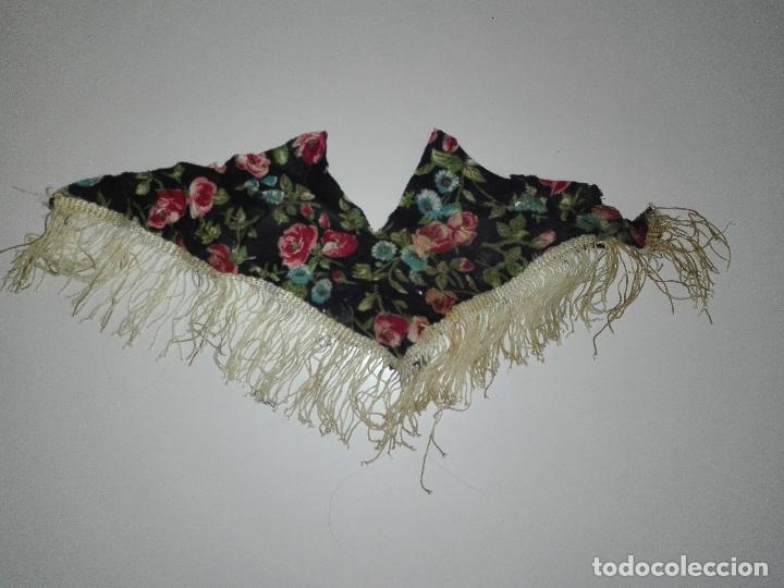 Vestidos mu&ntilde;ecas espa&ntilde;olas: Chal para mu&ntilde;eca tama&ntilde;o nancy - Foto 1