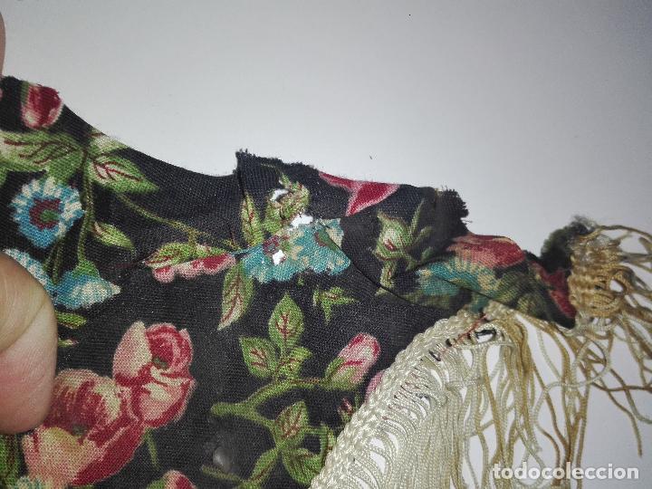 Vestidos mu&ntilde;ecas espa&ntilde;olas: Chal para mu&ntilde;eca tama&ntilde;o nancy - Foto 2
