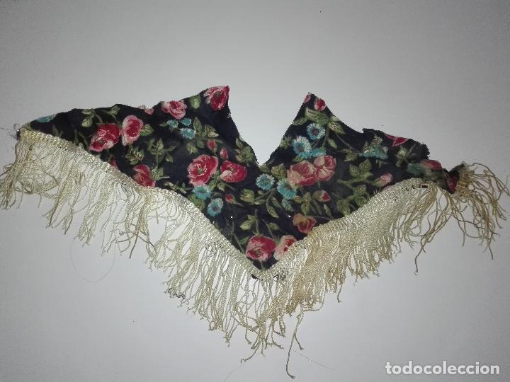 Vestidos mu&ntilde;ecas espa&ntilde;olas: Chal para mu&ntilde;eca tama&ntilde;o nancy - Foto 3