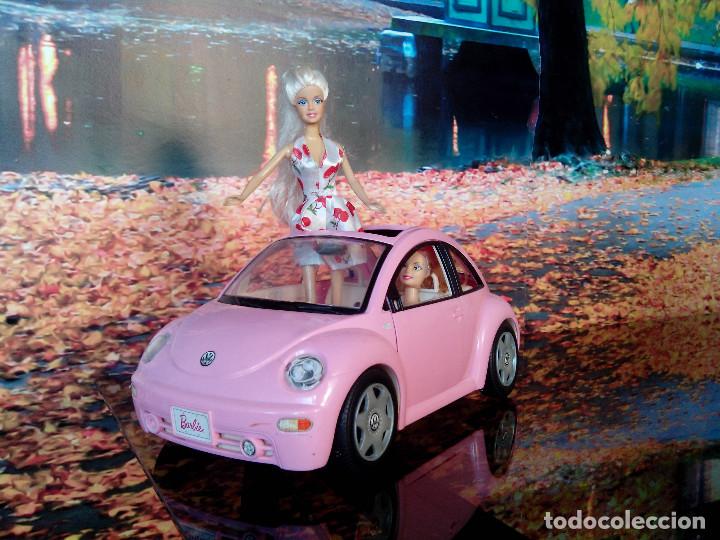 Coche Barbie Escarabajo New Beetle con muñeca, opinion comp…