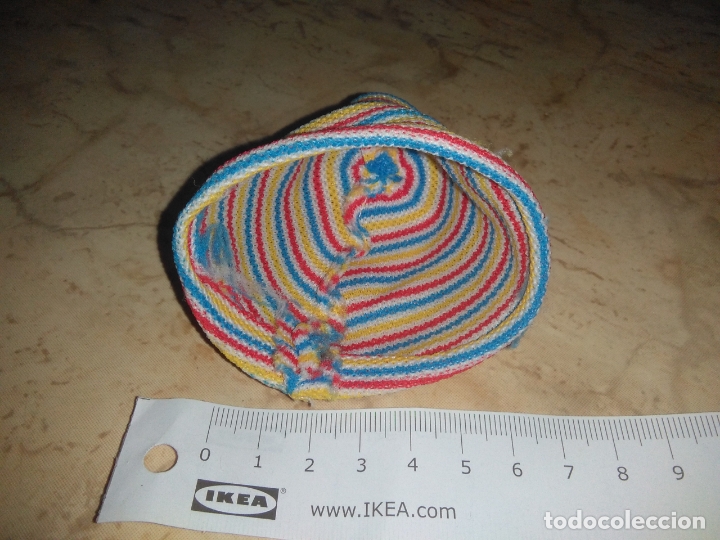 Vestidos mu&ntilde;ecas espa&ntilde;olas: gorro de mu&ntilde;eca bebe - Foto 4