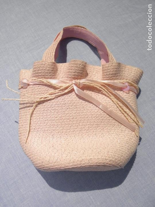 Vestidos mu&ntilde;ecas espa&ntilde;olas: Bolso rosa para mu&ntilde;ecas - Foto 2