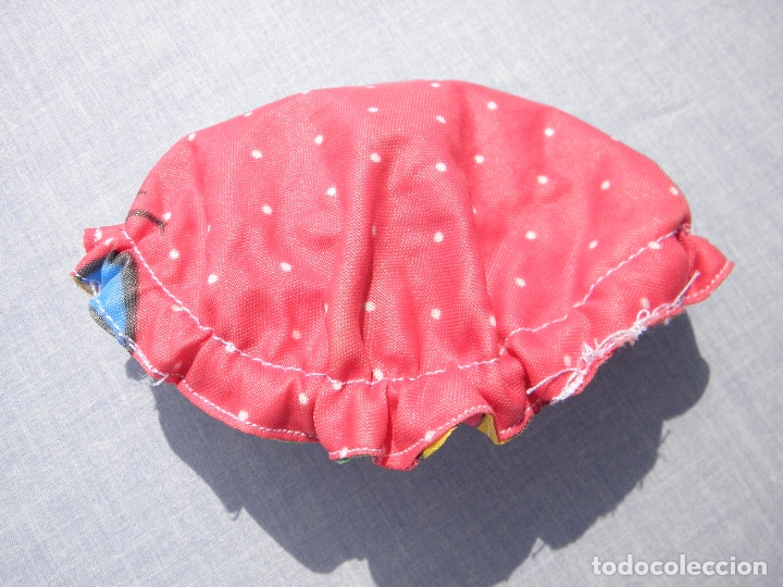 Vestidos mu&ntilde;ecas espa&ntilde;olas: Gorro antiguo reversible para mu&ntilde;ecas - Foto 2