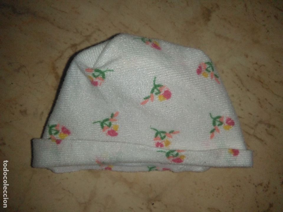 Vestidos mu&ntilde;ecas espa&ntilde;olas: gorro de mu&ntilde;eca bebe - Foto 2