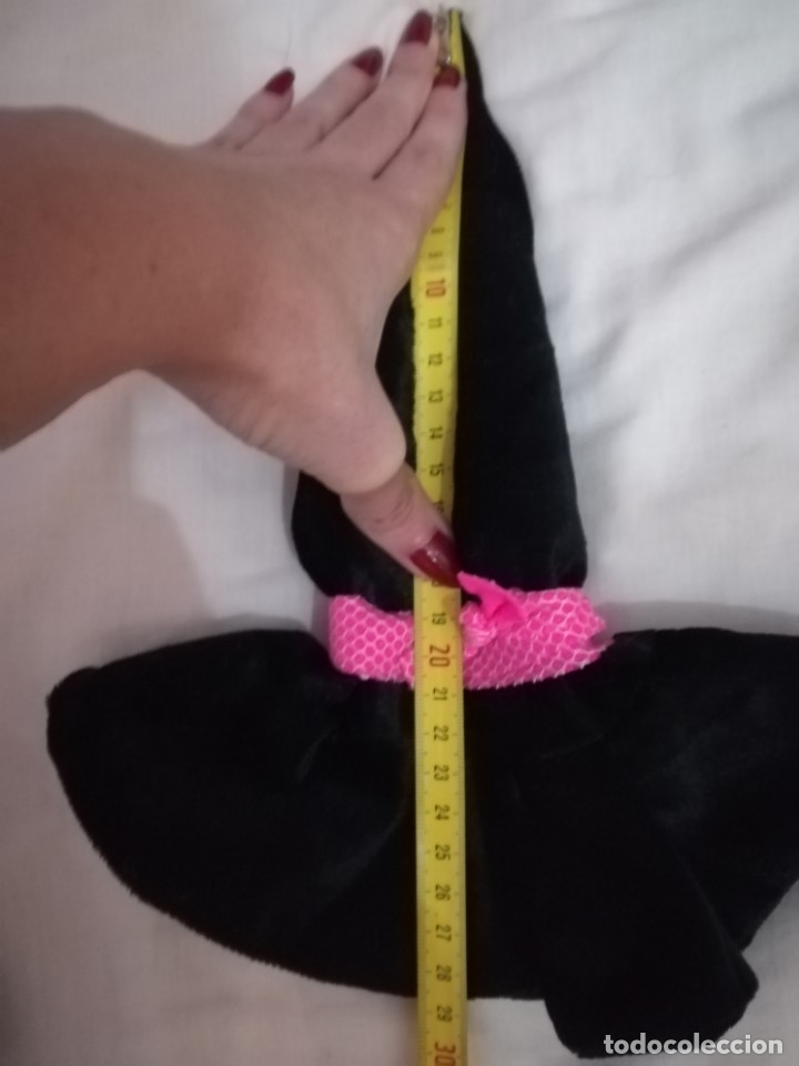 Vestidos mu&ntilde;ecas espa&ntilde;olas: CONJUNTO MU&Ntilde;ECA BRUJA ORIGINAL ONIL - Foto 6