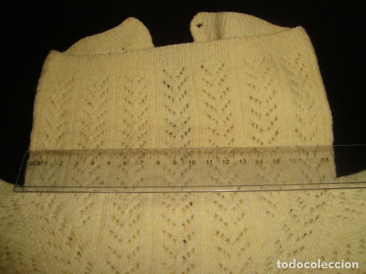 Vestidos mu&ntilde;ecas espa&ntilde;olas: ANTIGUO JERSEY DE MU&Ntilde;ECA / BEBE - Foto 3