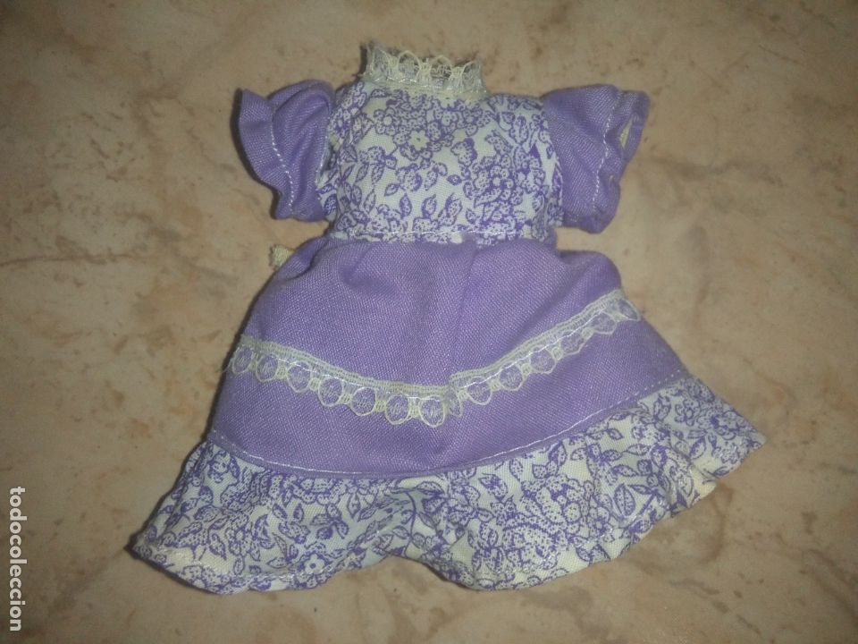 Vestidos mu&ntilde;ecas espa&ntilde;olas: Vestido de la mu&ntilde;eca alina que camina bb b b cpp6 - Foto 1