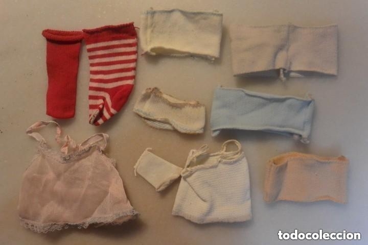 Vestidos mu&ntilde;ecas espa&ntilde;olas: CONJUNTO DE 10 PIEZAS DE ROPA INTERIOR VARIADA MU&Ntilde;ECA - Foto 1