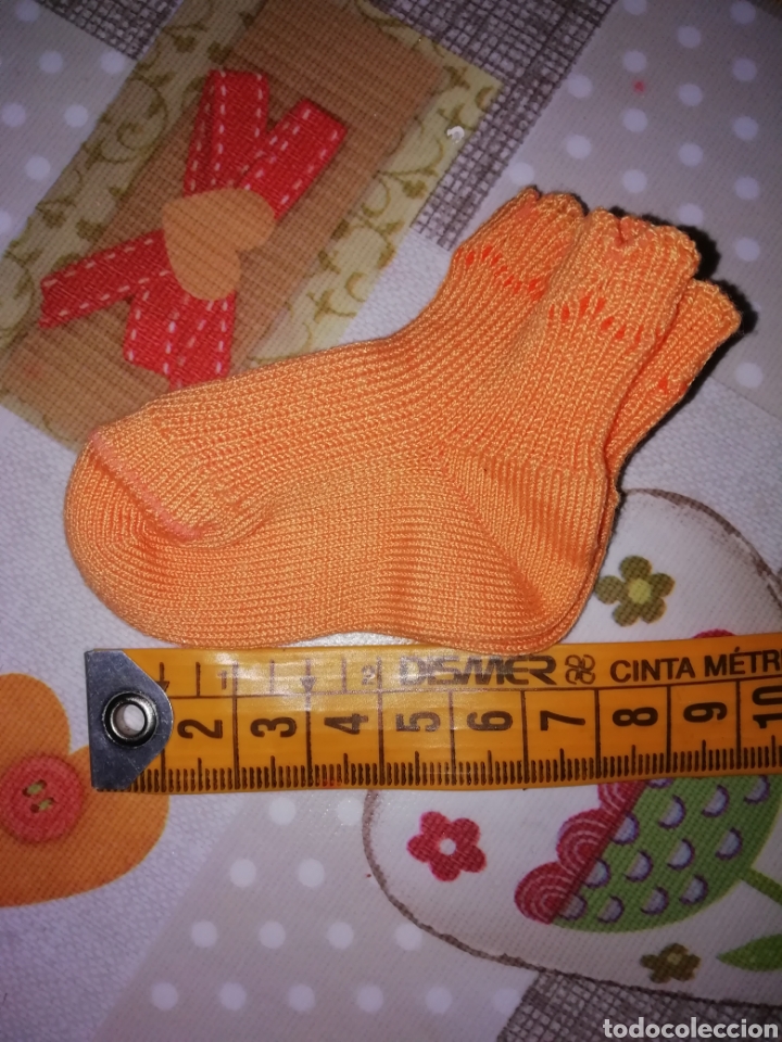 Vestidos mu&ntilde;ecas espa&ntilde;olas: Calcetines mu&ntilde;eco - Foto 2