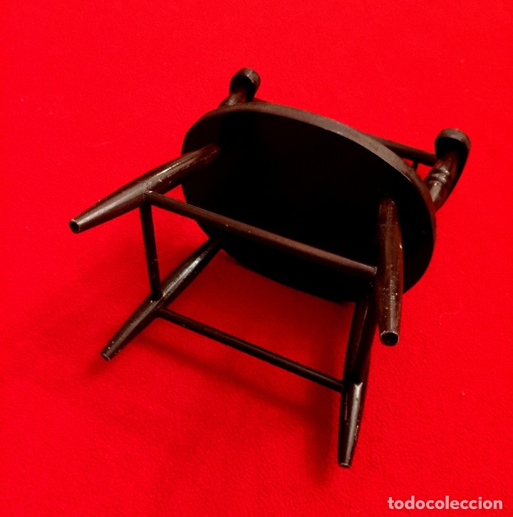 Vestidos mu&ntilde;ecas espa&ntilde;olas: SILL&Oacute;N DE MADERA PARA MU&Ntilde;ECAS. - Foto 5