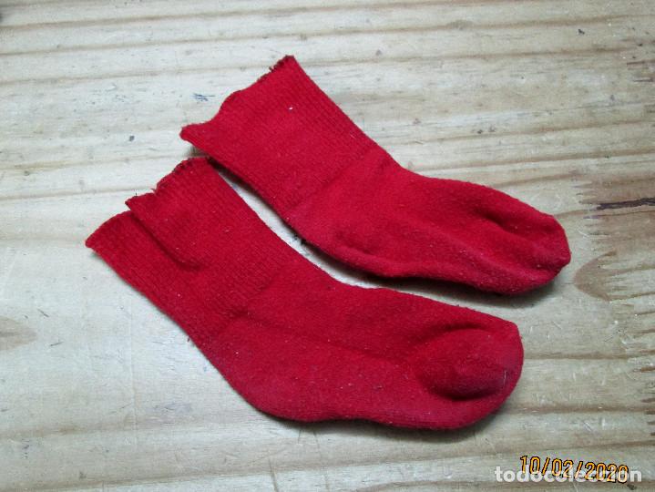 calcetines rojos para muñeca grande o reborn - Compra venta en todocoleccion