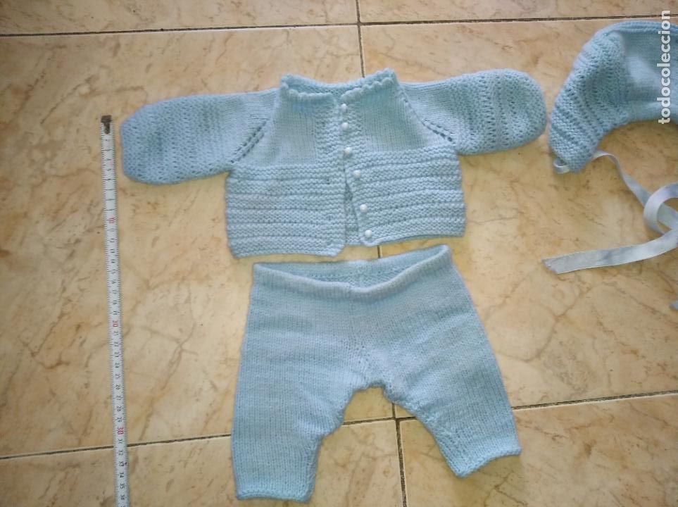 Vestidos mu&ntilde;ecas espa&ntilde;olas: Conjunto para mu&ntilde;eco beb&eacute; - Foto 3