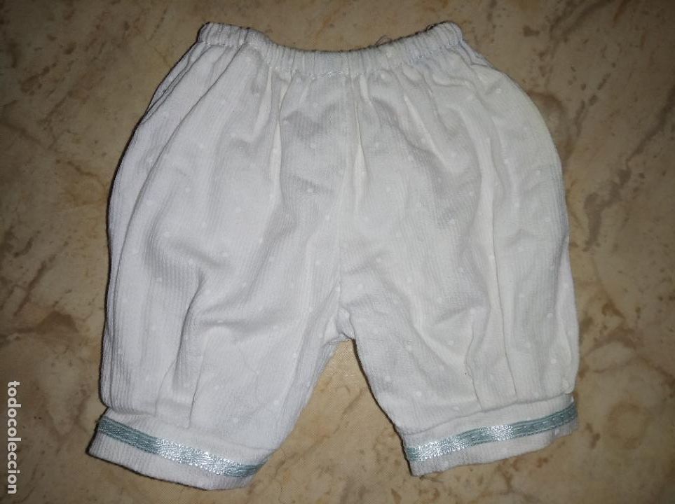 Vestidos mu&ntilde;ecas espa&ntilde;olas: Pantalon para mu&ntilde;eca bebe - Foto 1