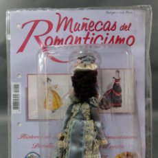 Vestidos Muñecas Españolas: MUÑECAS DEL ROMANTICISMO FASCÍCULO Y VESTIDO Nº 2 DEL PRADO NUEVO SIN ABRIR. Lote 199622261