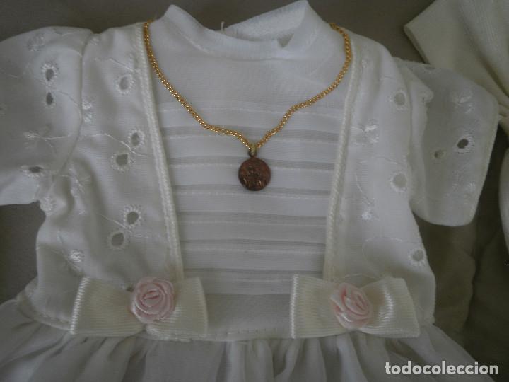 Vestidos mu&ntilde;ecas espa&ntilde;olas: Vestido de Comuni&oacute;n para mu&ntilde;eca. - Foto 4