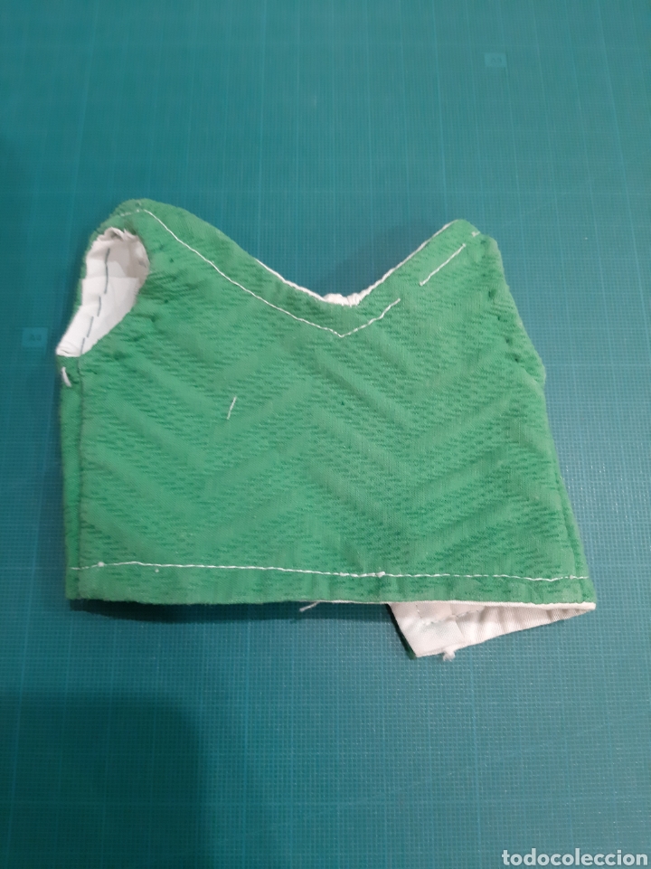 Vestidos mu&ntilde;ecas espa&ntilde;olas: CHALECO VERDE VINTAGE MU&Ntilde;ECA - Foto 2