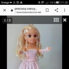 Vestidos Muñecas Españolas: NANCY NEW MODERNA PRINCESA DESNUDA.. Lote 213138542