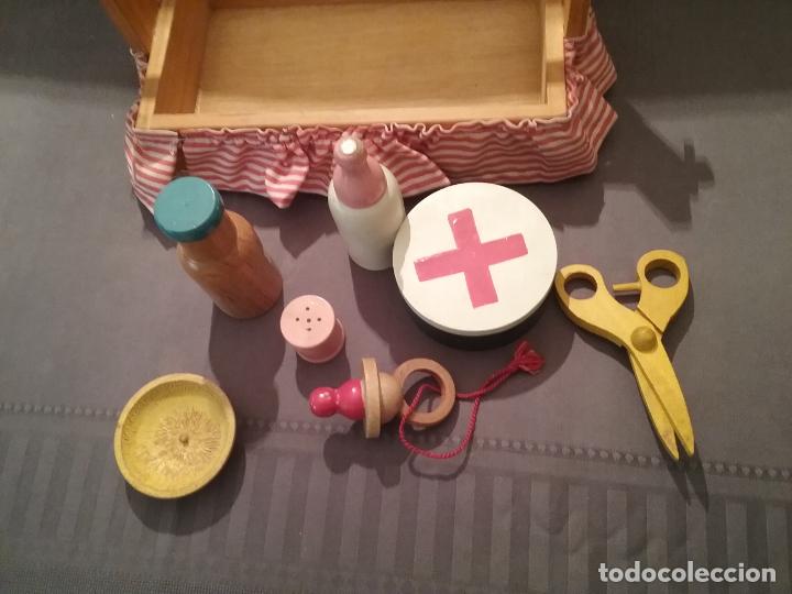 Vestidos mu&ntilde;ecas espa&ntilde;olas: CANASTILLA DE MADERA PARA MU&Ntilde;ECAS - Foto 5