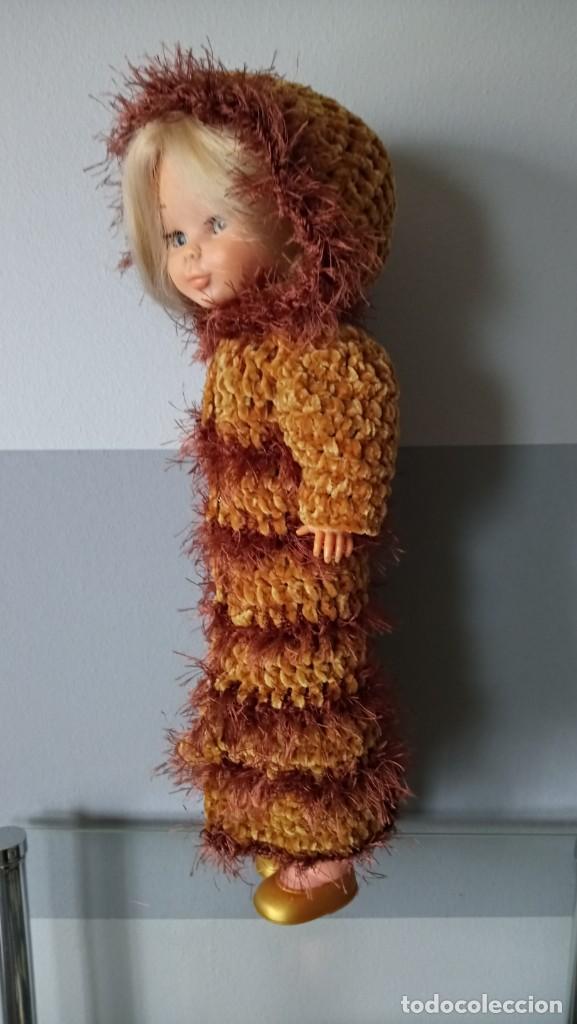 Vestidos mu&ntilde;ecas espa&ntilde;olas: abrigo largo con capucha para nancy - Foto 2