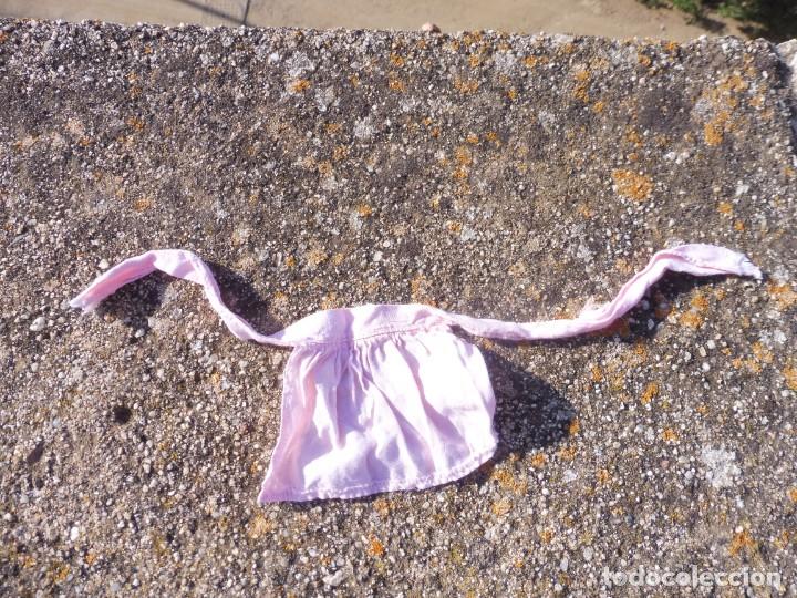 Vestidos mu&ntilde;ecas espa&ntilde;olas: Delantal rosa para mu&ntilde;eca - Foto 3
