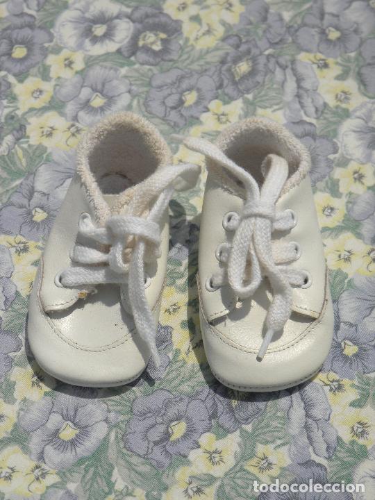 Vestidos mu&ntilde;ecas espa&ntilde;olas: Antiguas botas blancas para mu&ntilde;ecas - Foto 2