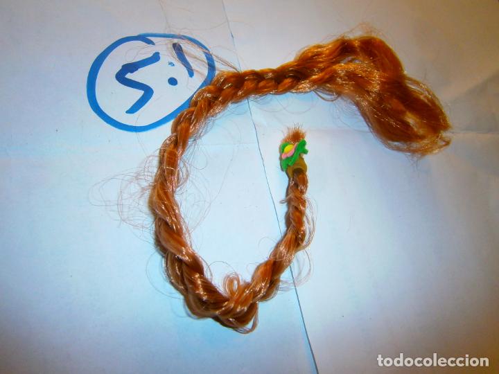 Vestidos mu&ntilde;ecas espa&ntilde;olas: ANTIGUA EXTENSION DE PELO O COMPLEMENTO PARA MU&Ntilde;ECA - Foto 1